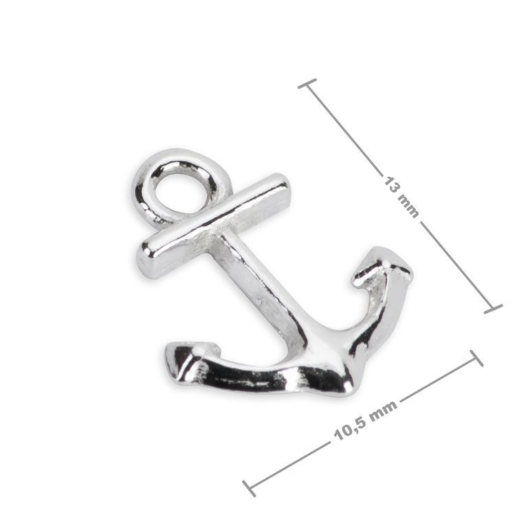 Sterling silver 925 pendant anchor No.509