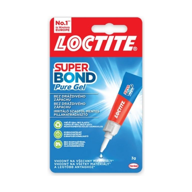 Sekundové lepidlo Loctite Super Attak Style 3g