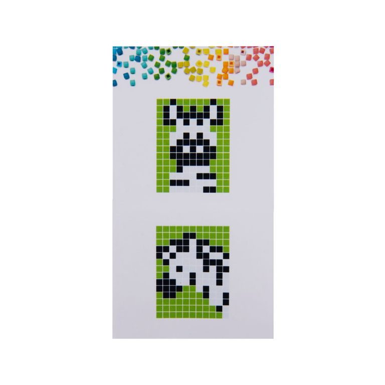 Pixel kľúčenka zebra