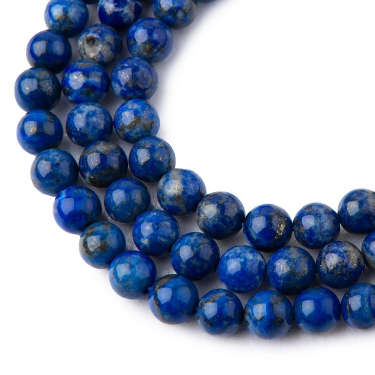 Korálky z minerálu Lapis Lazuli AA 8mm