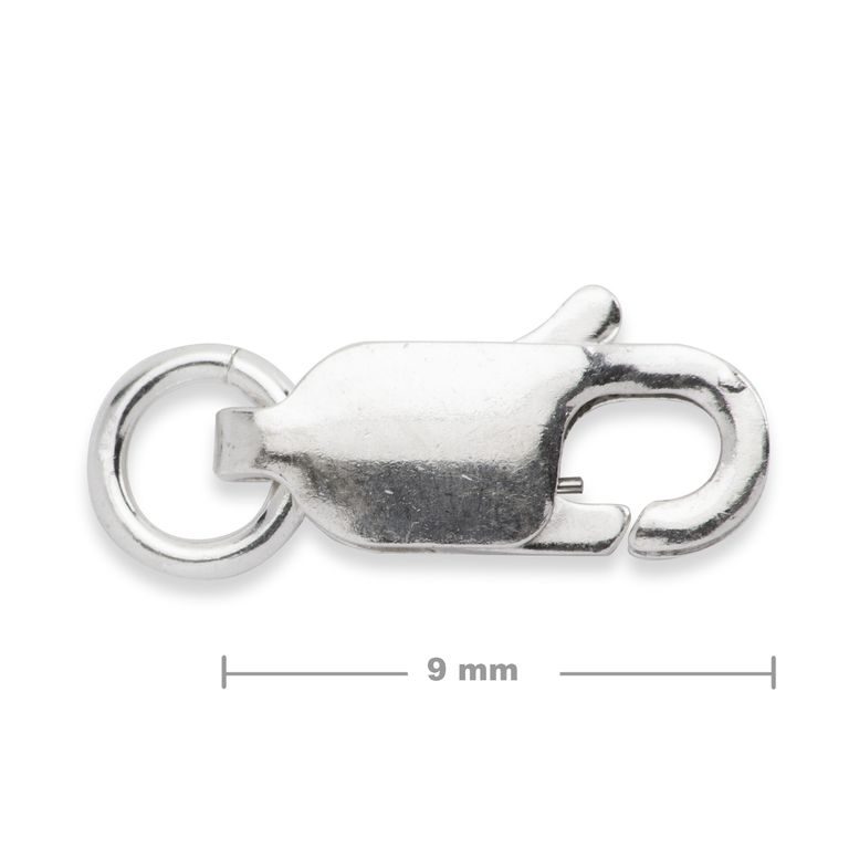 Sterling silver 925 lobster clasp 9mm No.538