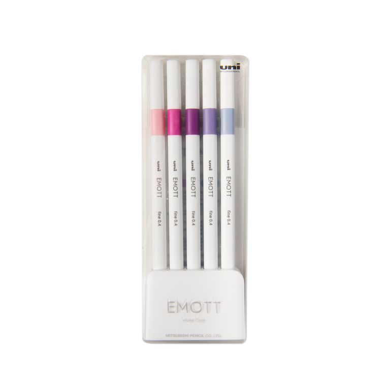 EMOTT thin marker Floral set of 5pcs