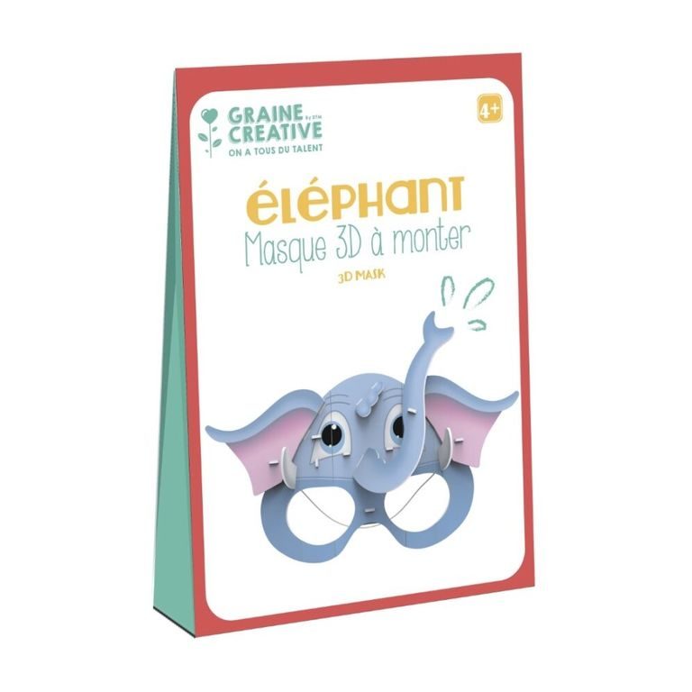 Sada na výrobu masky v tvare slona