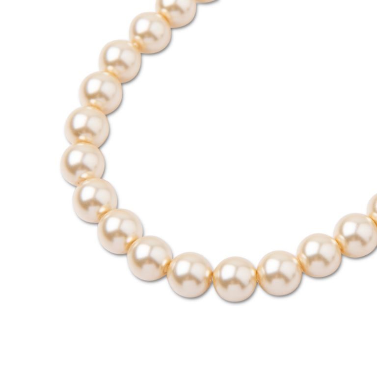 Preciosa Round pearl MAXIMA 4mm Pearl Effect Creamrose