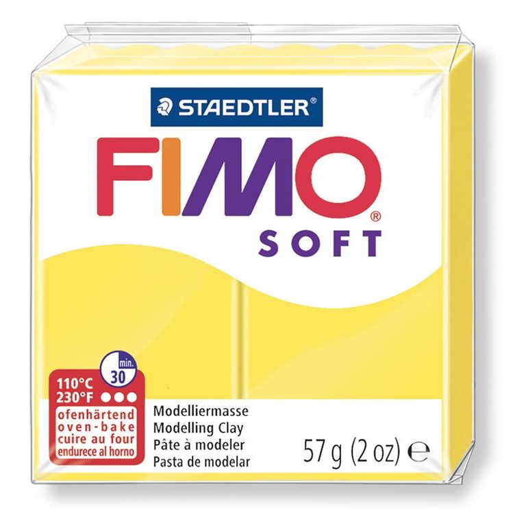 FIMO Soft 57g (8020-10) lemon