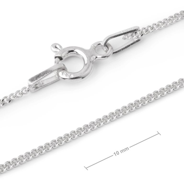 Silver chain with a clasp 40cm No.928