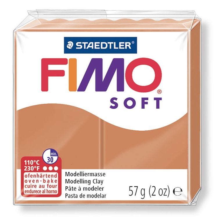 FIMO Soft 56g (8020-76) koňakovo hnedá