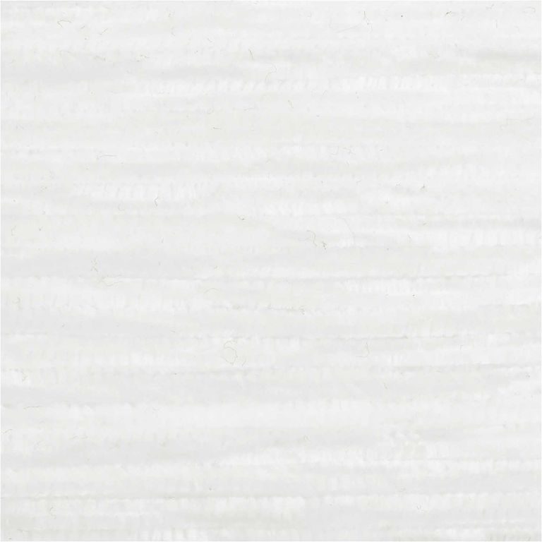 Chenille yarn Ricorumi Nilli Nilli colour shade 001 white