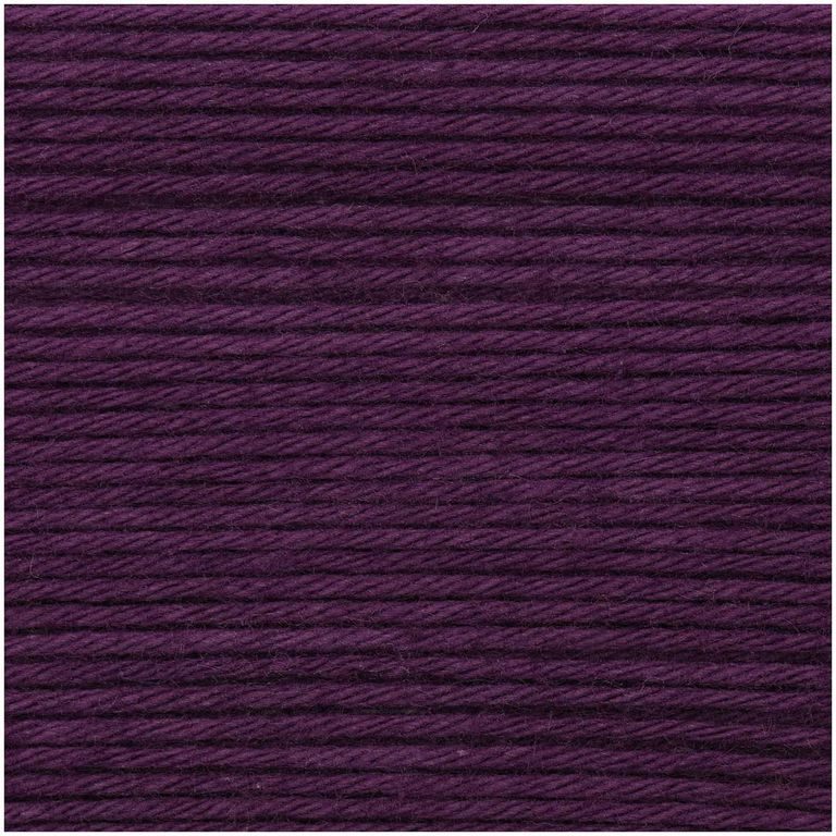 Bavlněná háčkovací příze Ricorumi dk odstín 020 tmavě fialová