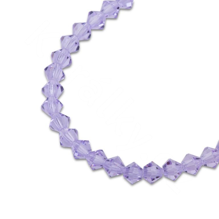 PRECIOSA MC perle Rondelle 3mm Violet