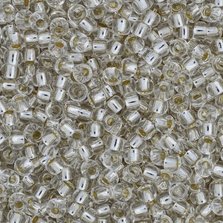 PRECIOSA seed beads 10/0 silver lined (78102) No.81