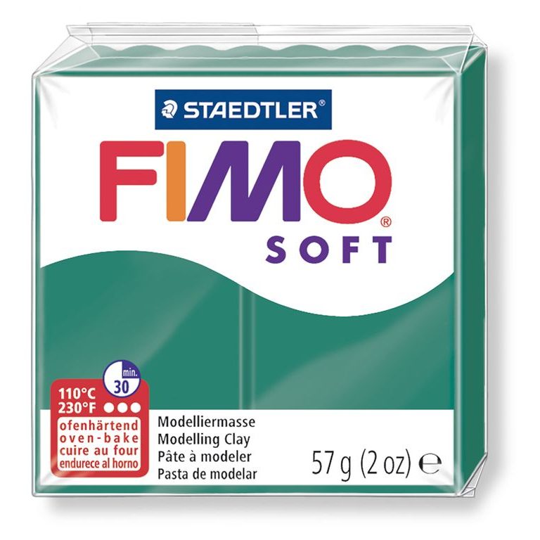 FIMO Soft 57g (8020-56) smaragdová