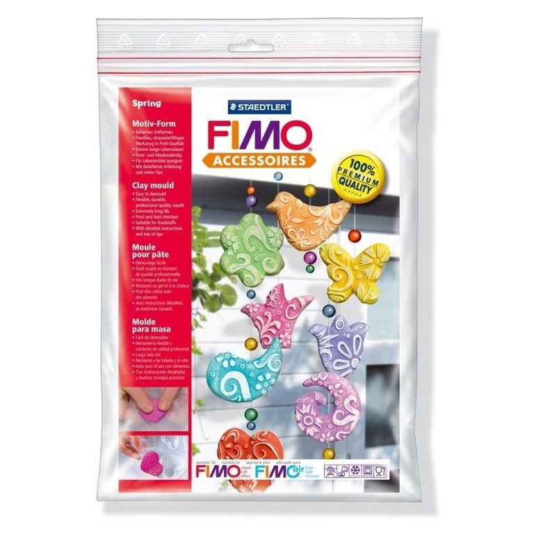 FIMO silicone mould Spring