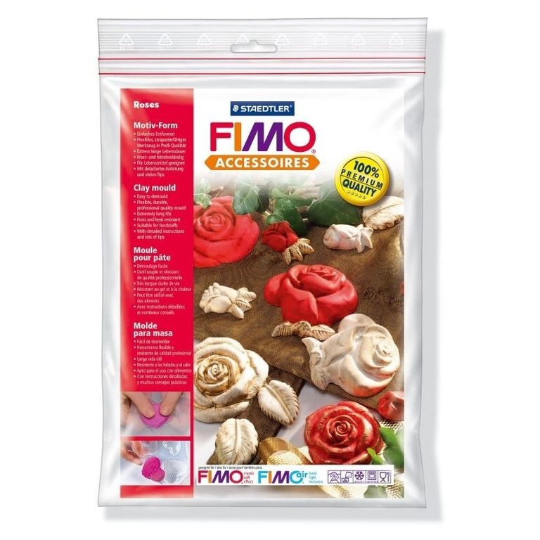 FIMO silicone mould Roses