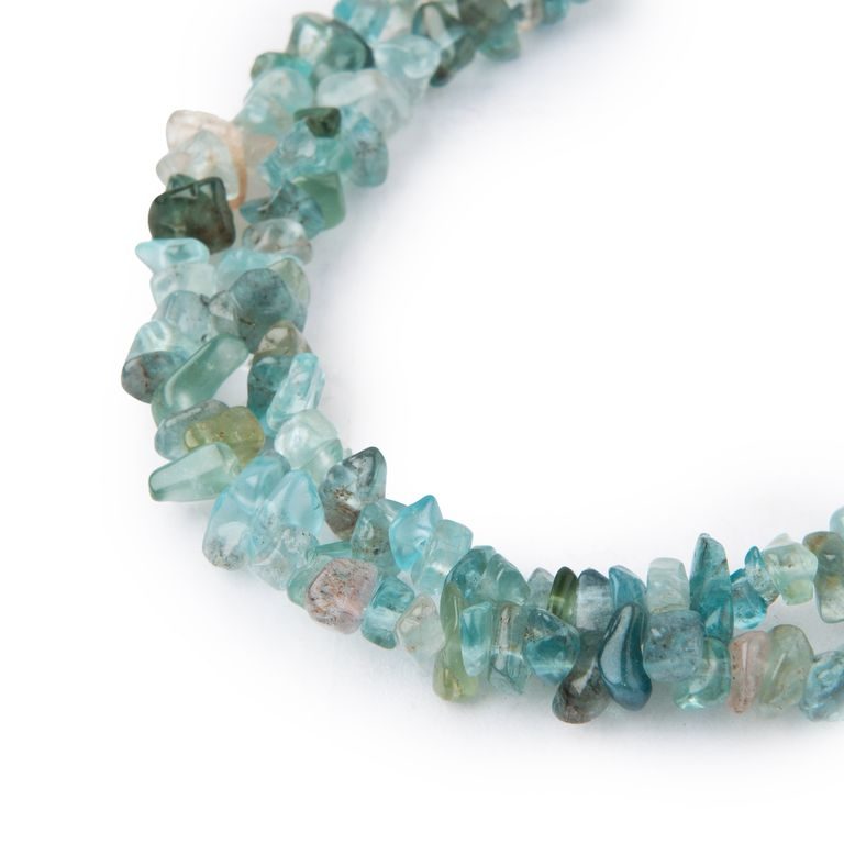 Apatite Lighter crystal chips 80cm