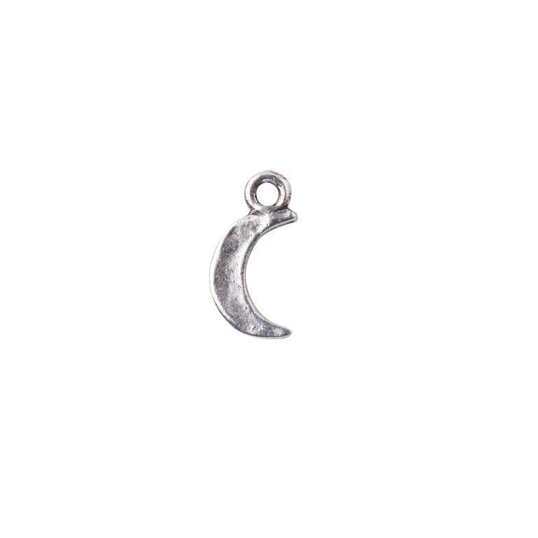 Nunn Design přívěsek Charm půlměsíc 13x7mm postříbřený