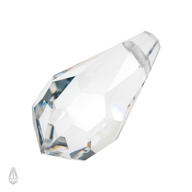 Preciosa MC přívěsek kapka 984 6,5x13mm Crystal