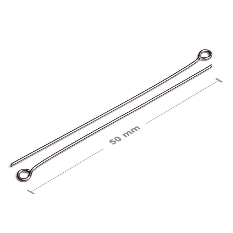 Stainless steel 316L eyepins 50x0.7mm
