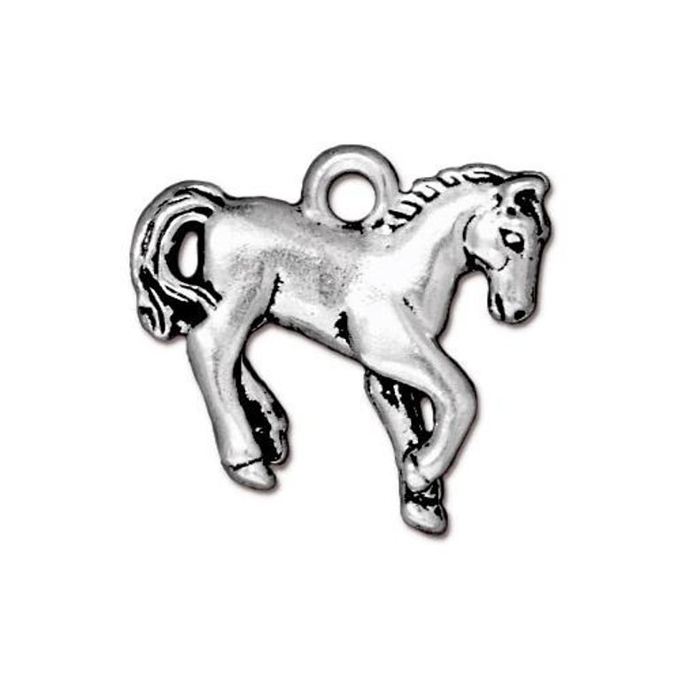 TierraCast pendant Yearling antique silver