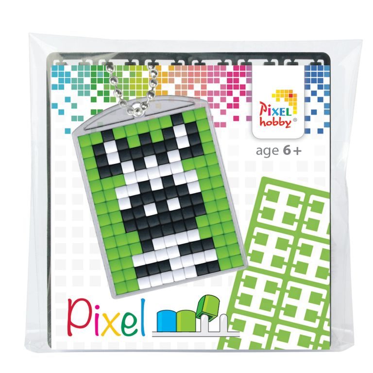 Pixel klíčenka zebra 1ks