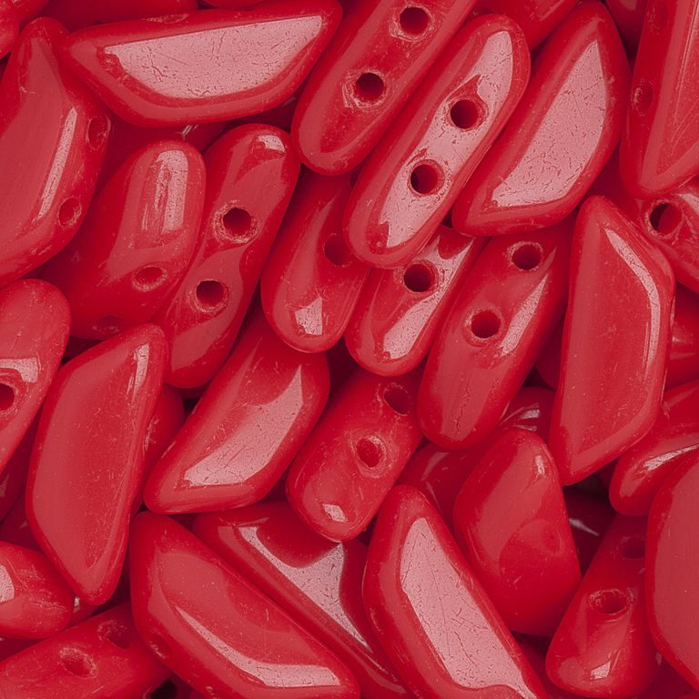 Tinos® par Puca® Opaque Coral Red č.214