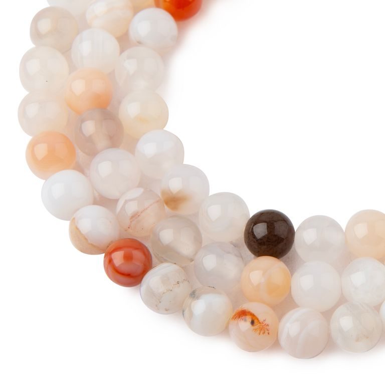 Banded Agate beads 8mm