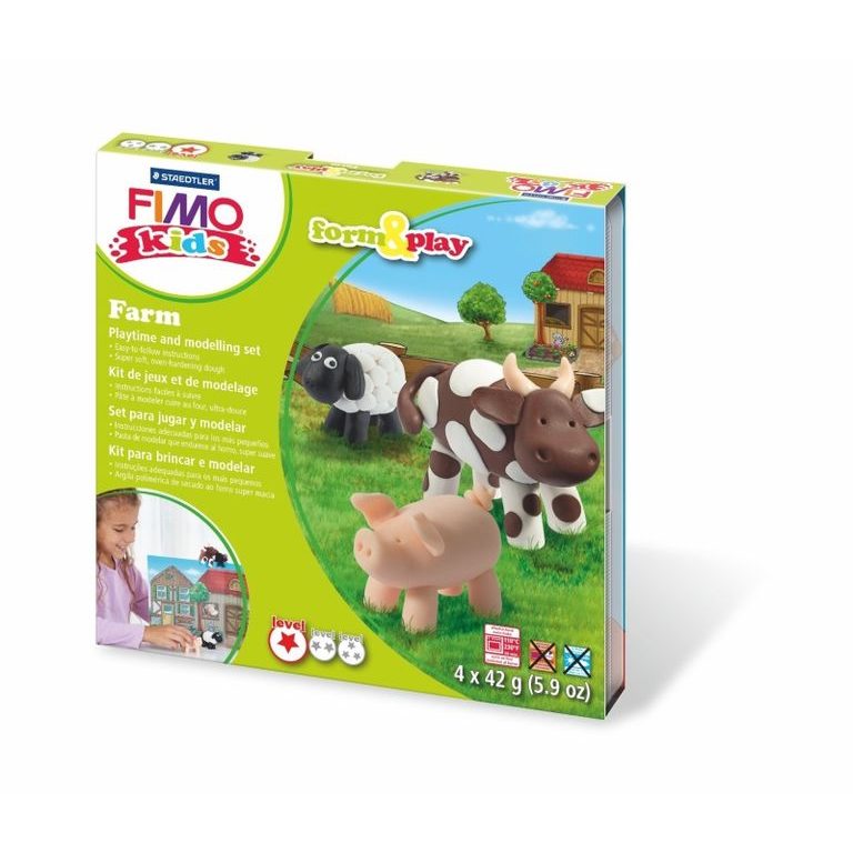 FIMO Kids Form&Play sada Farma