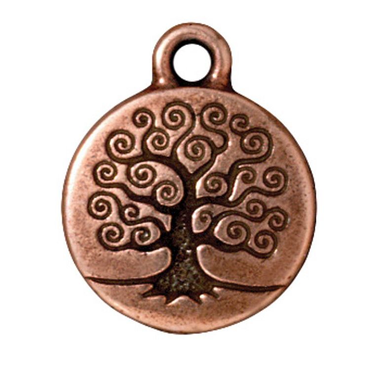TierraCast pendant Tree Of Life antique copper