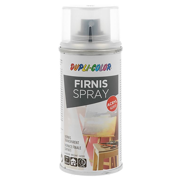 Colourless acrylic varnish spray shiny 150ml