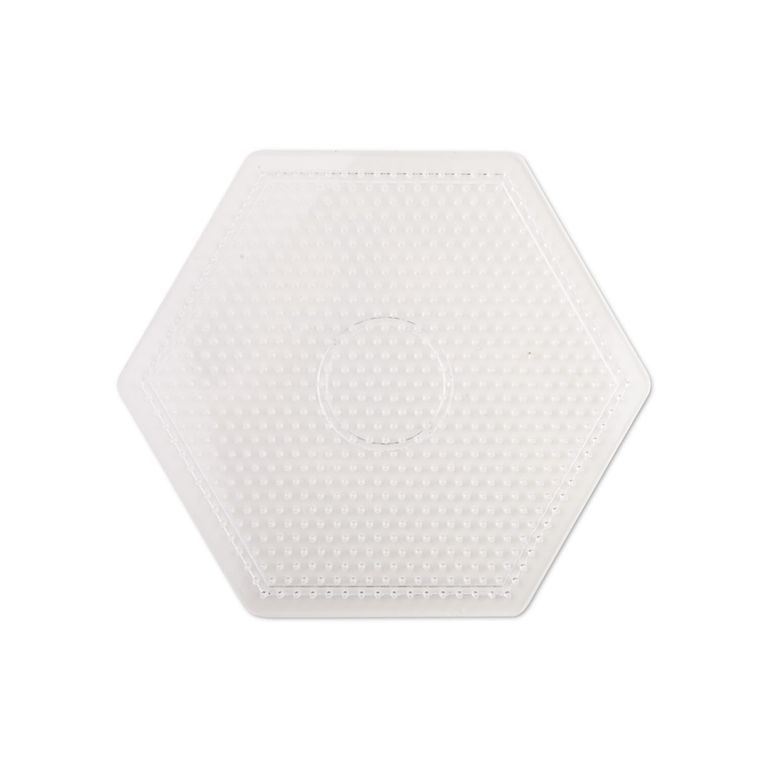 Podložka pro zažehlovací korálky šestiúhelník 16x14,5 cm