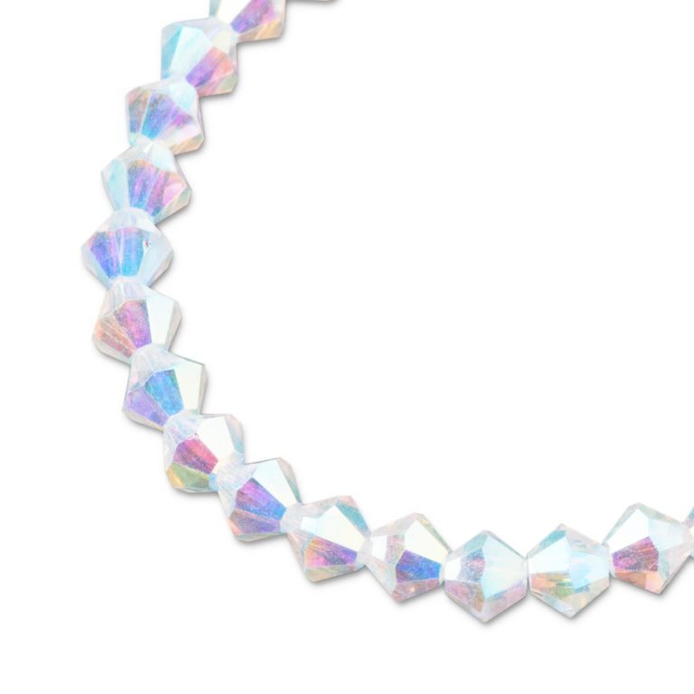 Preciosa MC perle Rondelle 6mm Crystal AB 2×