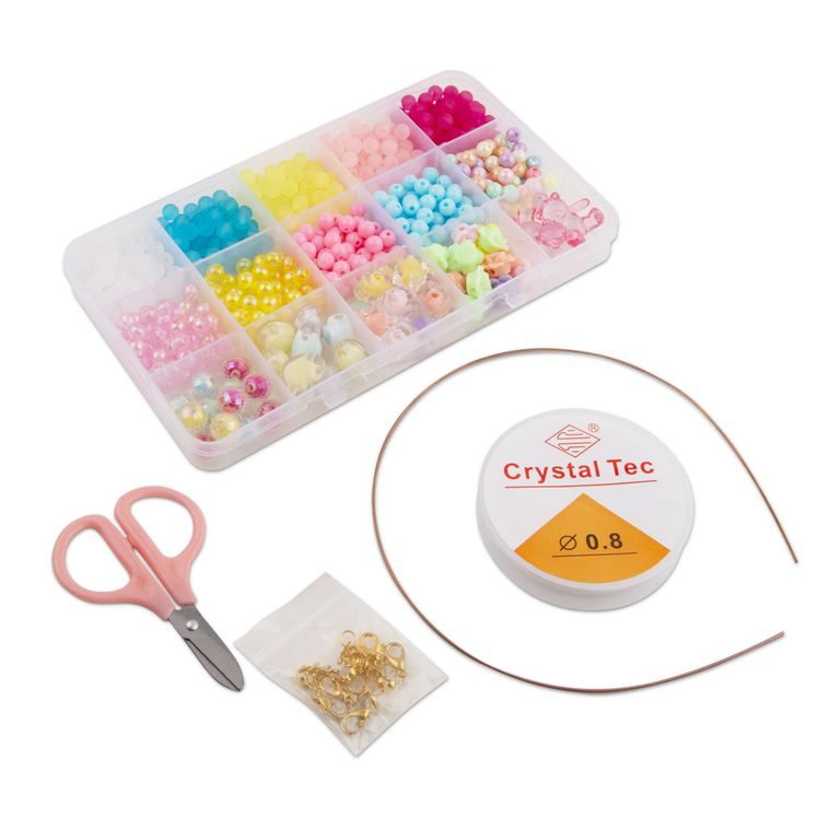 Gift set of phosphor acrylic beads