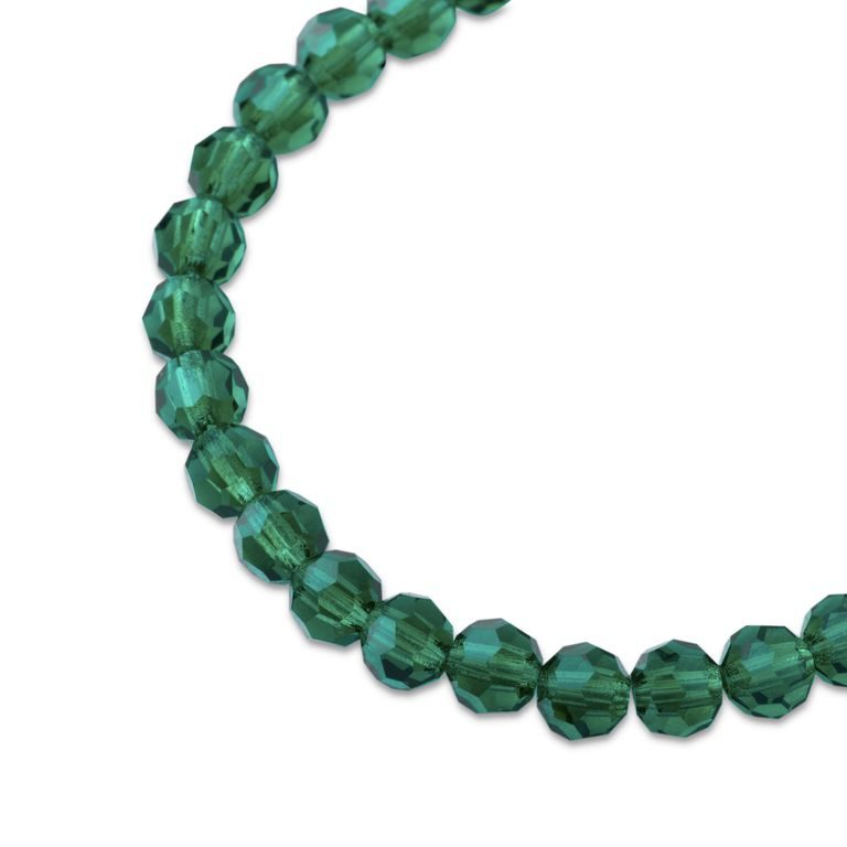 Preciosa MC perle guľatá 4mm Emerald č.217