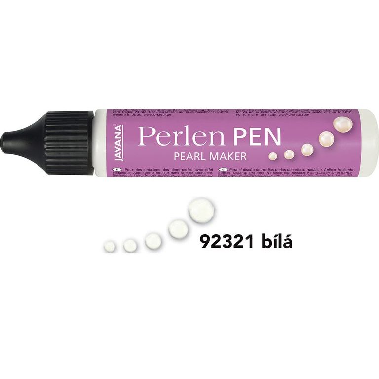 Perlen Pen liquid pearl maker 29 ml white