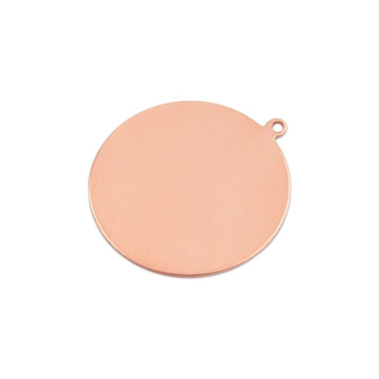 Copper cutout pendant circle ø40mm