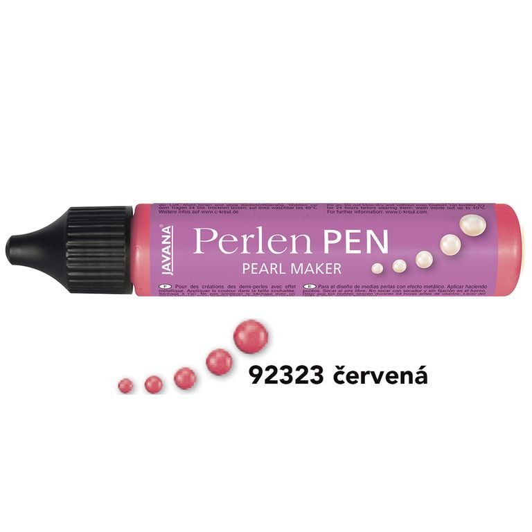 Perlen Pen na tekuté perly 29 ml červený