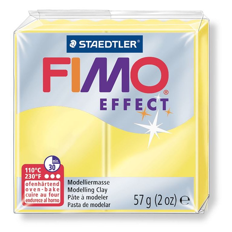 FIMO Effect 57 g (8020-104) transparentná žltá