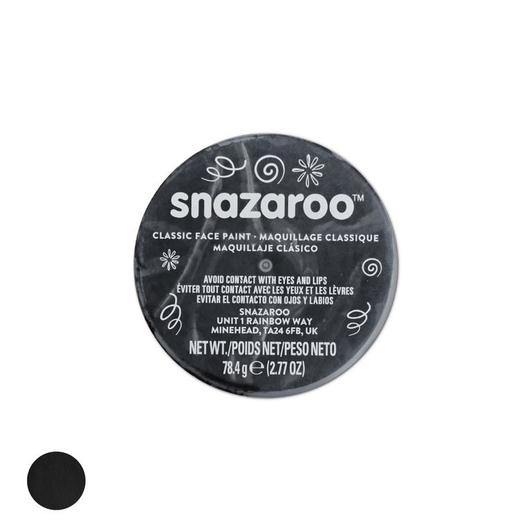 Snazaroo face paint black 75ml
