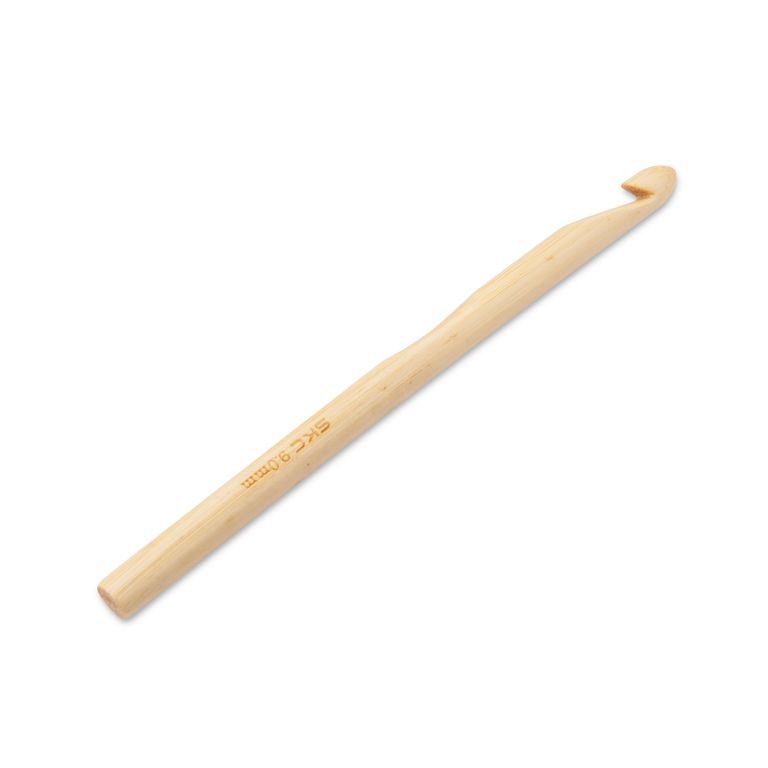 Crochet hook bamboo 9mm