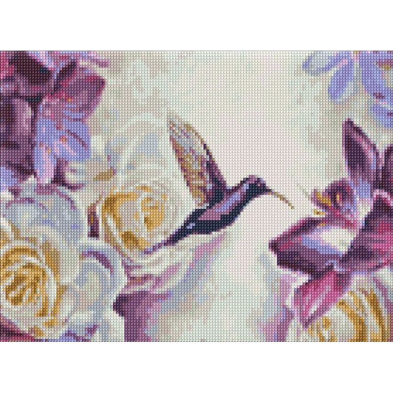 Diamantové malování obraz kolibříka 30х40cm