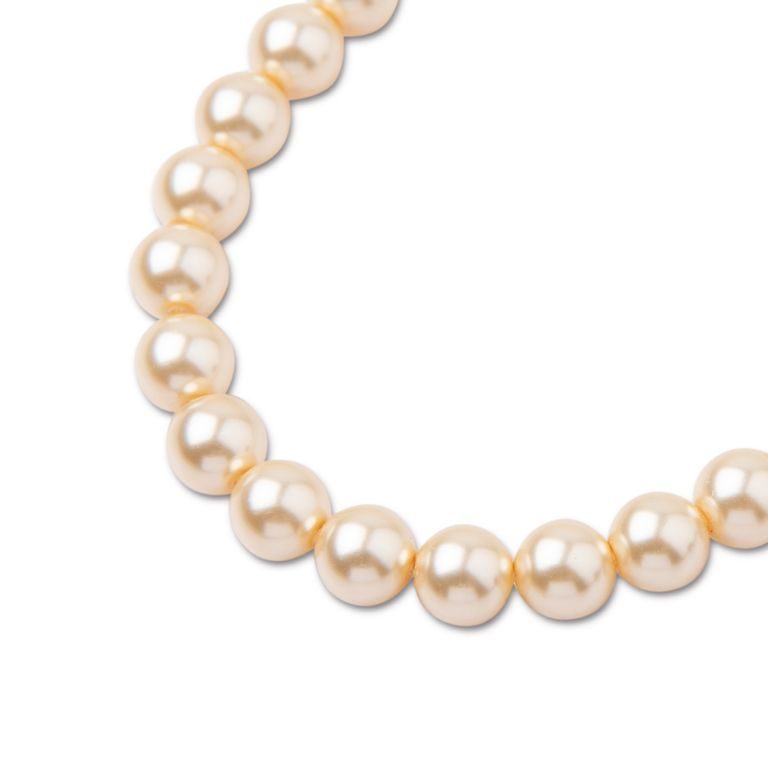 Preciosa kulatá perla MAXIMA 6mm Pearl Effect Cream