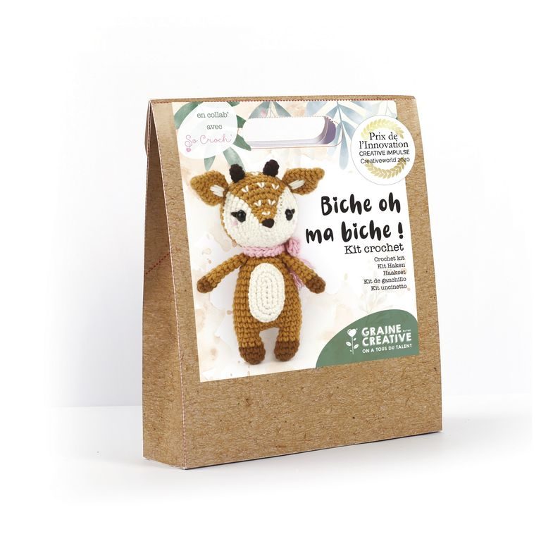 Crocheting kit little deer