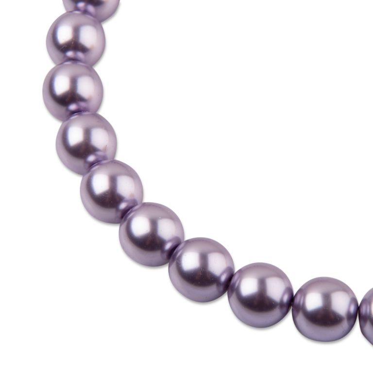 Manumi české voskové perle 10mm fialové