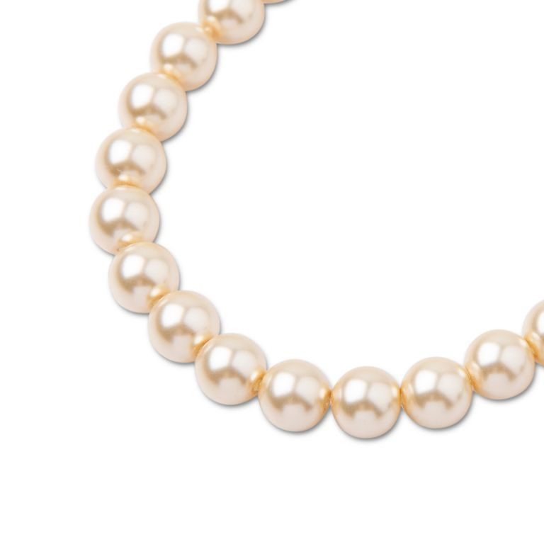 Preciosa guľatá perla MAXIMA 6mm Pearl Effect Creamrose