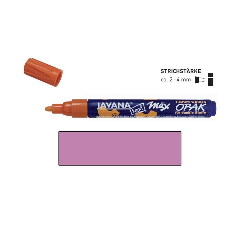 Fabric marker Texi Max JAVANA OPAK purple