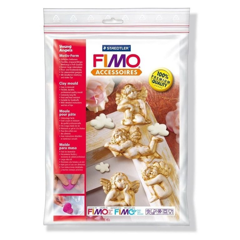 FIMO silicone mould Angels