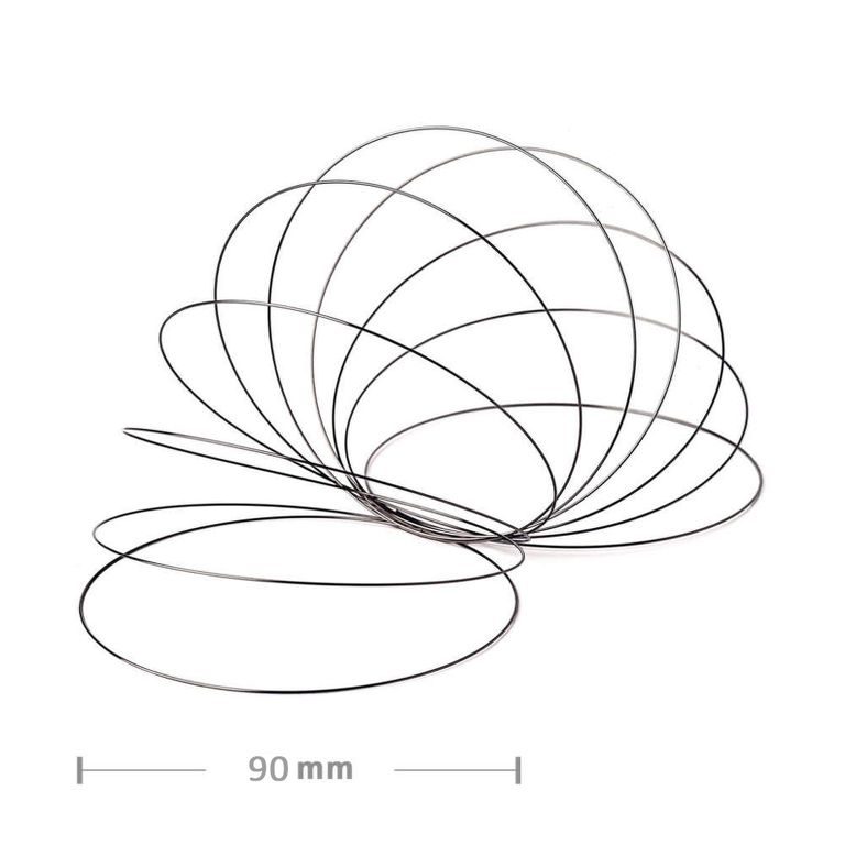 Paměťový drát z nerezové oceli 90mm/5 závitů