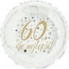 60. narozeniny balónek kruh