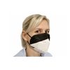 KN95 respiratory protective mask - black and white