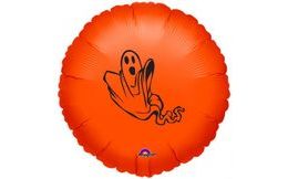 Halloween balónek oranžový 43 cm